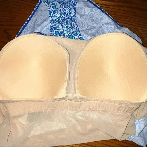 SUITSUITS FOR ALL Plus Size 34 Swimwear 1 Piece Padded Cups Adjust Straps NEW - Picture 8 of 9